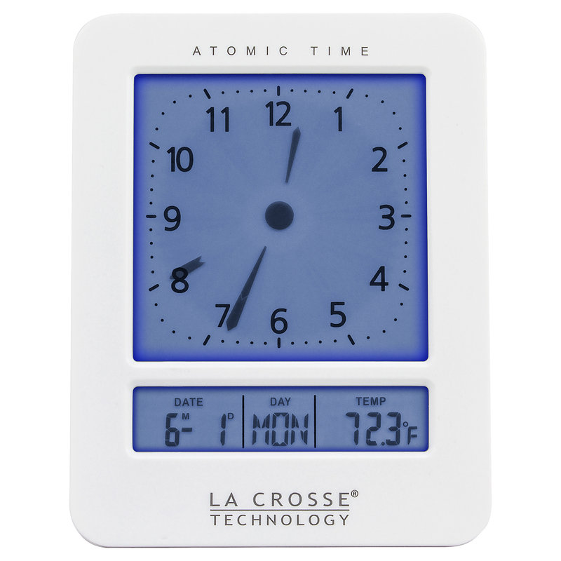 La Crosse Technology Atomic Alarm Clock & Reviews Wayfair